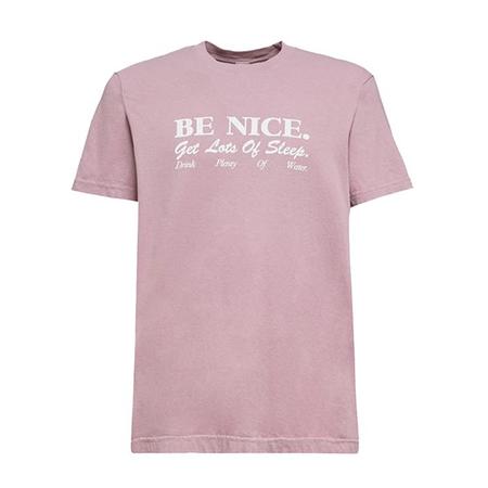 [당일발송] 스포티앤리치 BE NICE 티셔츠 T-SHIRT BE NICE LILLA
